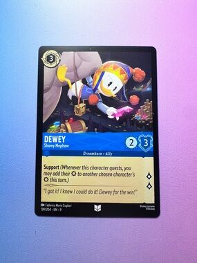 dewey [ducktales] - 139/204 (uncommon) — lorcana: into the inklands